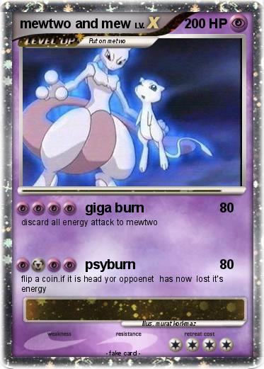 Pokemon mewtwo and mew