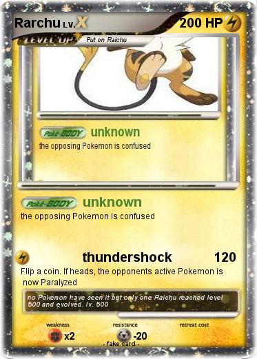 Pokemon Rarchu