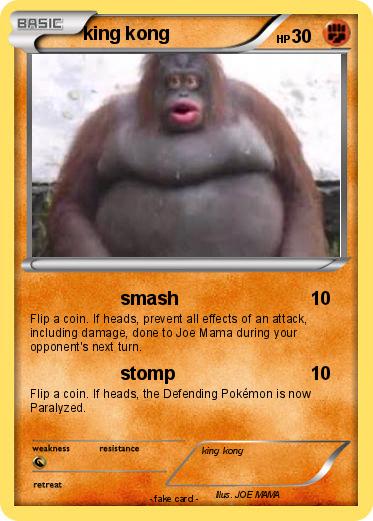 Pokemon king kong