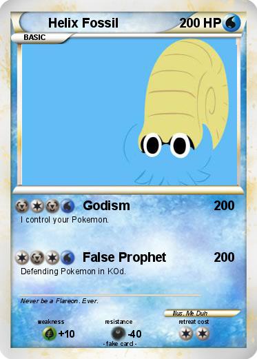 Pokemon Helix Fossil