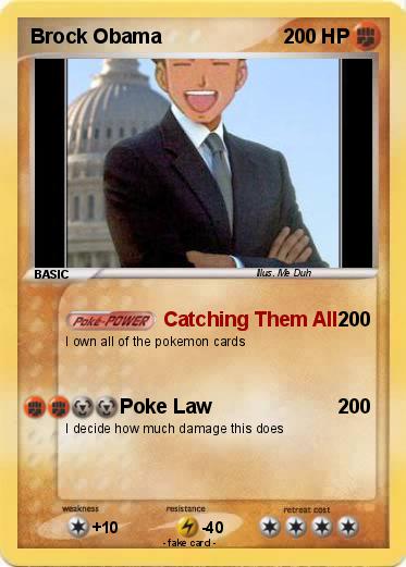 Pokemon Brock Obama
