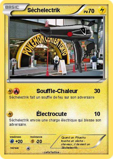 Pokemon Sèchelectrik