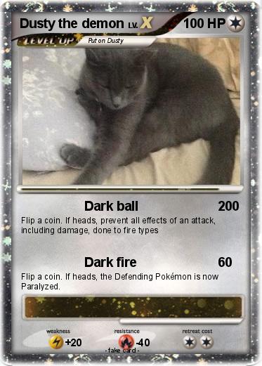 Pokemon Dusty the demon