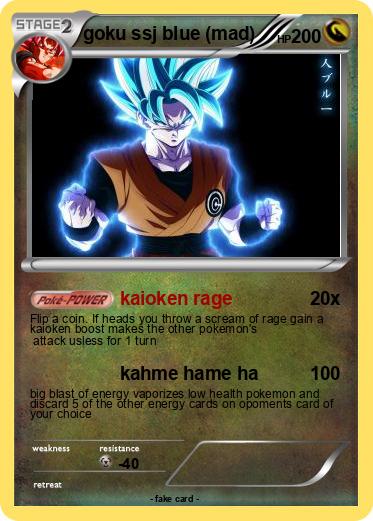 Pokemon goku ssj blue (mad)