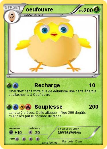 Pokemon oeufouvre