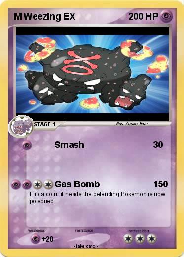 Pokemon M Weezing EX