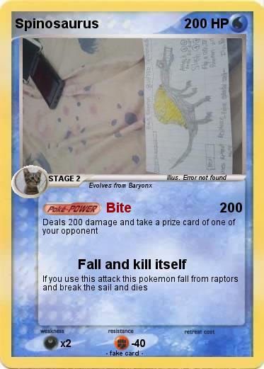Pokemon Spinosaurus