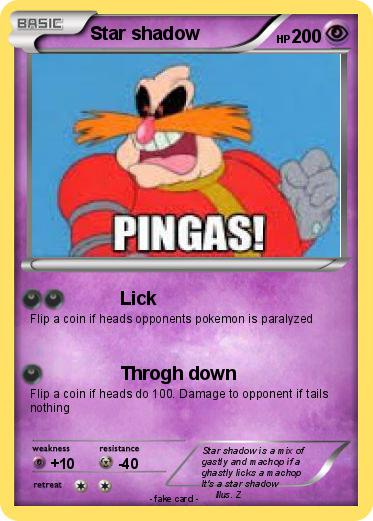 Pokemon Star shadow