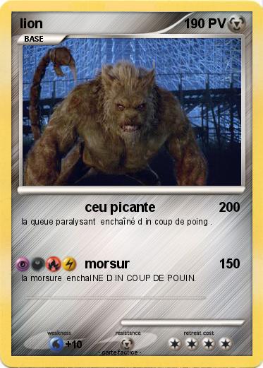 Pokemon lion