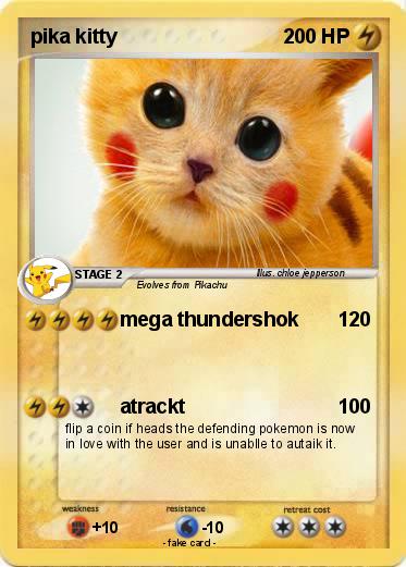 Pokemon pika kitty