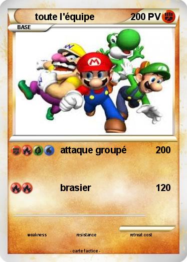 Pokemon toute l'équipe