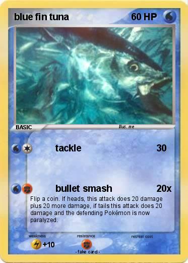 Pokemon blue fin tuna