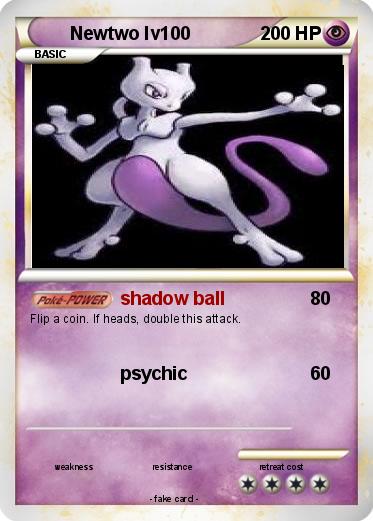 Pokemon Newtwo lv100