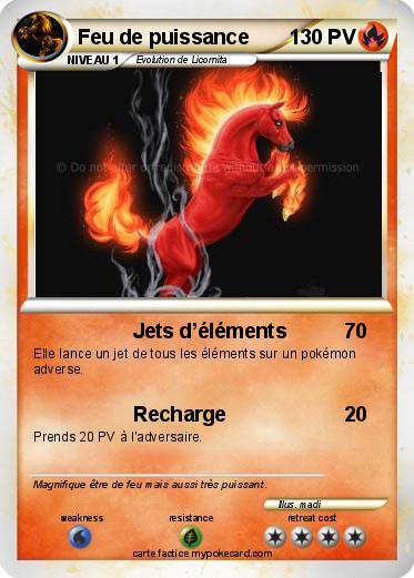 Pokemon Feu de puissance