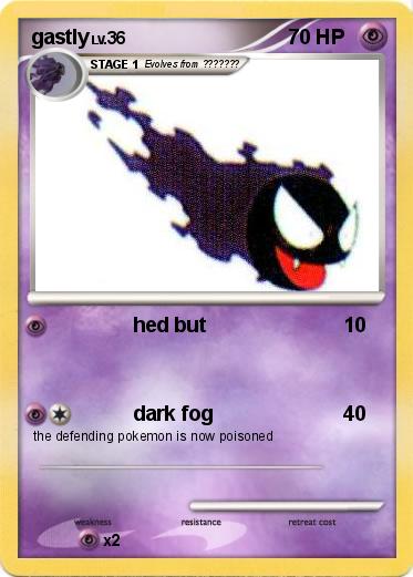 Pokemon gastly