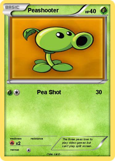 Pokemon Peashooter