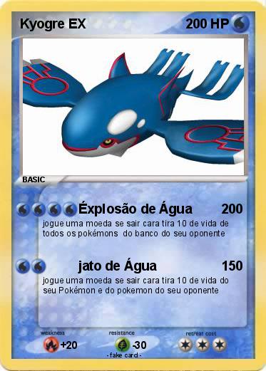 Pokemon Kyogre EX