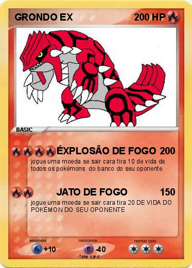 Pokemon GRONDO EX