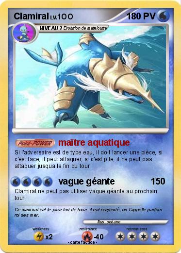 Pokemon Clamiral