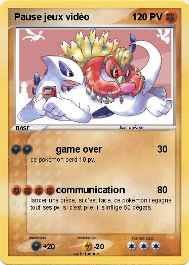 Pokemon Pause jeux vidéo