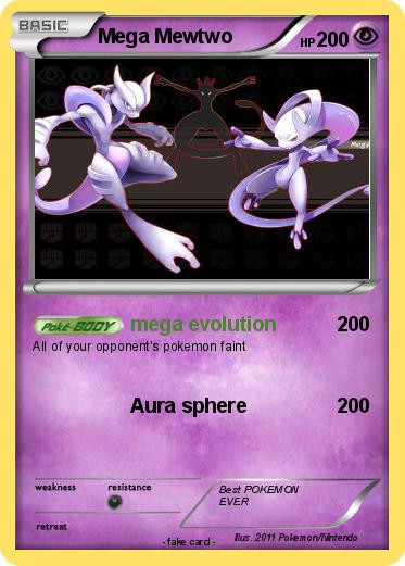 Pokemon Mega Mewtwo