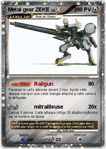 Pokemon Metal gear ZEKE