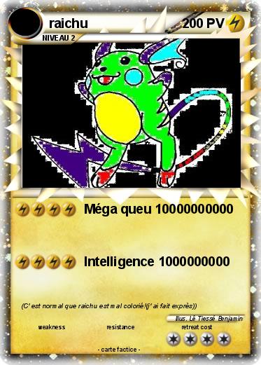 Pokemon raichu