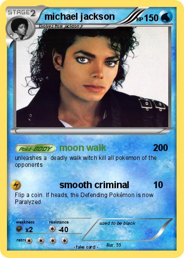 Pokemon michael jackson