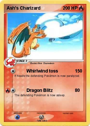 Pokemon Ash's Charizard
