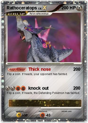 Pokemon Rathoceratops