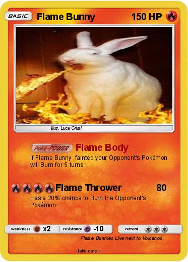 Pokemon Flame Bunny
