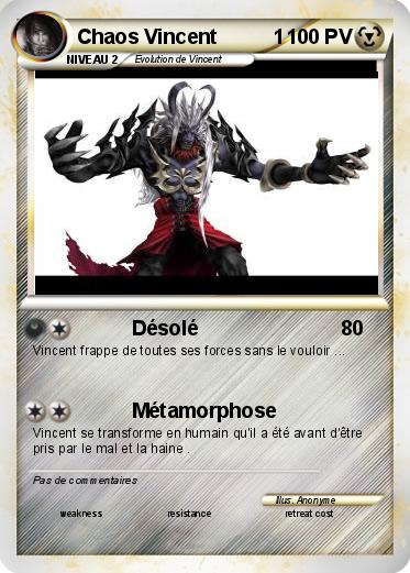 Pokemon Chaos Vincent          1