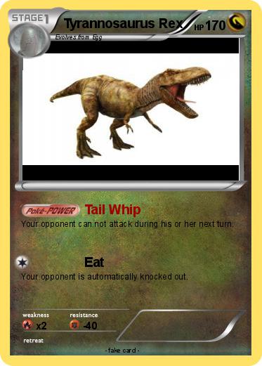 Pokemon Tyrannosaurus Rex