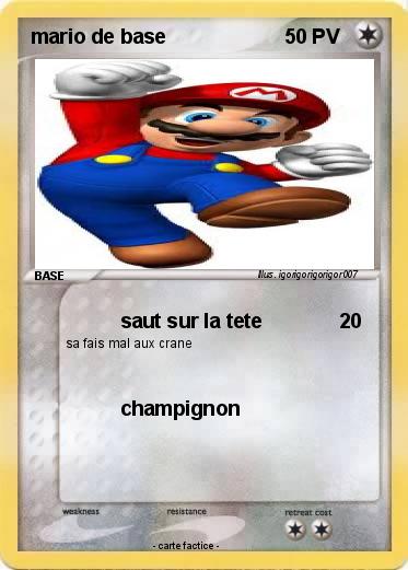 Pokemon mario de base