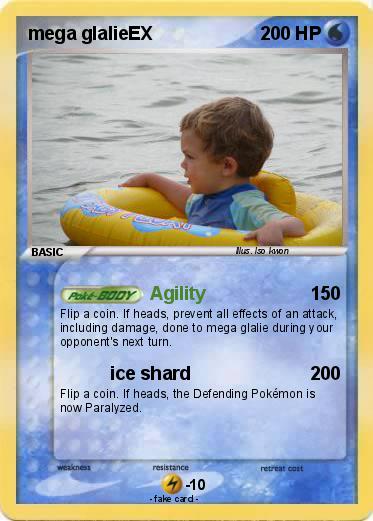 Pokemon mega glalieEX