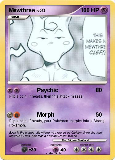 Pokemon Mewthree