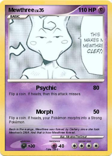 Pokemon Mewthree