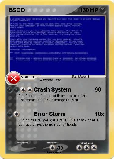 Pokemon BSOD