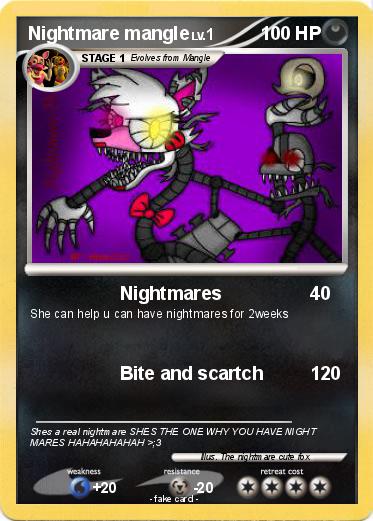 Pokemon Nightmare mangle