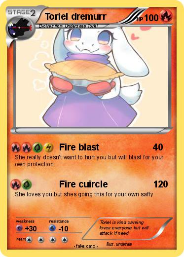 Pokemon Toriel dremurr
