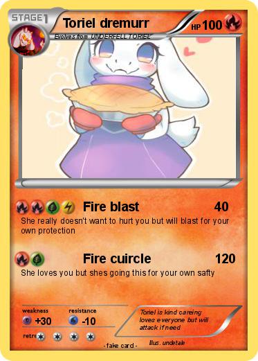 Pokemon Toriel dremurr