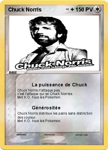 Pokemon Chuck Norris                ∞ + 