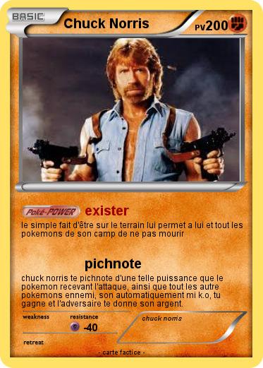 Pokemon Chuck Norris