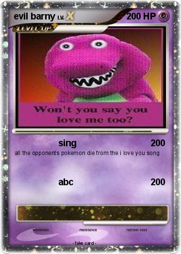 Pokemon evil barny
