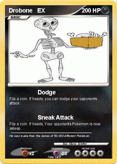 Pokemon Drobone   EX