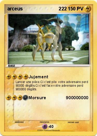 Pokemon arceus                           222