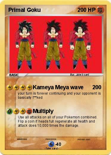 Pokemon Primal Goku
