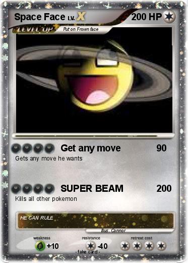 Pokemon Space Face
