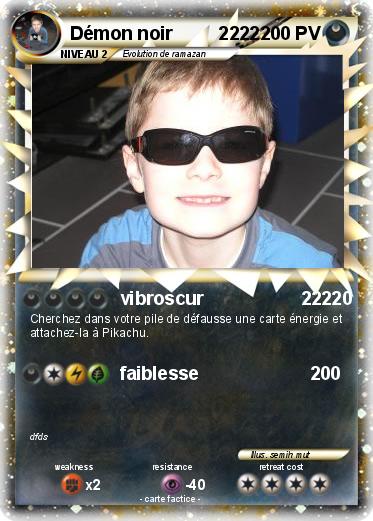 Pokemon Démon noir         2222