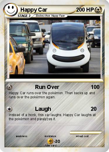 Pokemon Happy Car